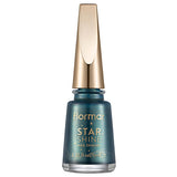 Flormar Star Shine Metallic Nail Polish - High Pigmentation, Long-Lasting, Dramatic Nail Art for Special Occasions