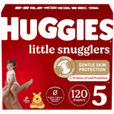 Huggies Size Newborn Diapers, Little Snugglers Baby Diapers, Size Newborn (up to 10 lbs), 31 Count, Packaging May Vary