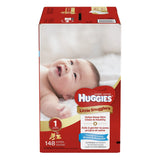 Huggies Size Newborn Diapers, Little Snugglers Baby Diapers, Size Newborn (up to 10 lbs), 31 Count, Packaging May Vary