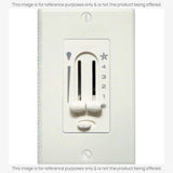 Substitute for Hunter 27183 ceiling fan and light Remote wired wall switch control [UC9051T-WIRED/UC7067FMRX]