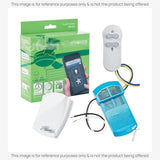 Anderic Substitute for Hunter 99107 SimpleConnect Ceiling Fan Remote Control Kit [UC7235T4]
