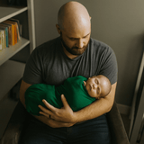 Hunter Green Swaddle