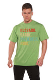 Husband, Daddy, Protector, Hero Men's Bamboo Viscose/Organic Cotton Short Sleeve Graphic T-Shirt