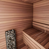 Huum Cliff Mini 4 3.5KW Electric Sauna Heater With Digital Controller & Sauna Stones (SAK58263)