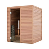 Huum Cliff Mini 4 3.5KW Electric Sauna Heater With Digital Controller & Sauna Stones (SAK58263)