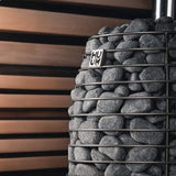 Huum Hive Flow Mini LS 8.5KW Wood-Burning Sauna Stove With Firebox Extension & Sauna Stones [H1018012] (SAK60257)