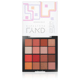 LYKD 300 Peachy Vibes Eyeshadow Palette: 16 Matte & Shimmer Colors, High Pigment, Blendable Makeup Palette for Stunning Eye Looks