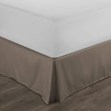 Hypoallergenic Pleated Premium Solid Bed Skirt