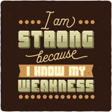 I am Strong Men's Bamboo Viscose/Organic Cotton Short Sleeve Graphic T-Shirt