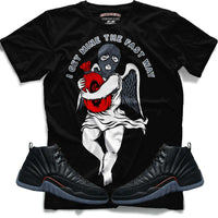 I Get Mine The Fast Way (Retro 12 Utility) T-Shirt
