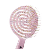 Nascita 3D Flexi Kontrol Hair Brush - Ergonomic Anti-Static Detangling Brush for Curly Hair, Reduces Frizz & Flyaways