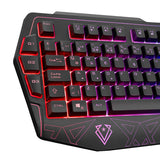 Everest Gaming Keyboard and Mouse Combo - USB 3, RGB Lighting, 3 Macro Keys, Adjustable DPI