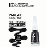 Flormar Nail Enamel: High Pigment, Long Lasting, Chip Resistant Nail Polish - Intense Color, Glossy Finish for Stunning Nails