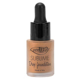 Purobio Sublime 03 Liquid Foundation: High Coverage, Antioxidant Rich, Flawless Skin, Non-Comedogenic, Natural Moisturizing Makeup