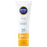 Nivea Sun SPF 50 Facial Sunscreen: High Protection, Moisturizing, Non-Greasy - Sensitive Skin Formula, UVA/UVB Defense - 1.69 fl oz