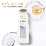 Dove Bond Intense Repair Shampoo - Advanced Hair Repair for Damaged & Chemically Treated Hair, Peptide Complex, 13.53 fl oz