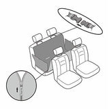 iBuddy Dog Car Seat Covers