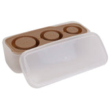 Ice Cube Tray Fit For 20oz/30oz/40oz Stanley Cup Easy Release Silicone Hallow Cylinder