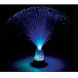 Ice Fiber Optic Light with Color-changing Crystal Base