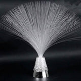 Ice Fiber Optic Light with Color-changing Crystal Base