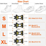 Ice Snow Grips Anti Slip Over Shoe