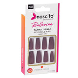 Nascita Ballerina False Nails 154 Glossy Finish 24-Pack