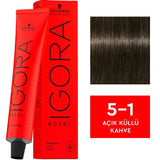 Igora Royal Permanent Color Creme 5-1 Light Ash Brown 60ml