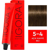 Igora Royal Permanent Color Creme 5-4 Light Brown Beige 60ml