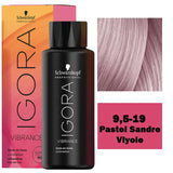 Igora Vibrance Tone On Tone Coloration 9.5-19 Pastel Sandre Violet 60ml