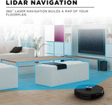 iHome AutoVac Nova Self Empty Robot Vacuum