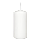 Rubin Licht White Pillar Candle for Home Decor 120x60 mm