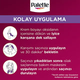Palette Deluxe Hair Dye - Long-Lasting Nourishing Küllü Açık Sarı Color by Palette