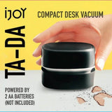 iJoy Ta-Da Battery Powered Mini Desktop Vacuum Cleaner