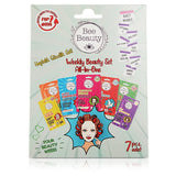 Bee Beauty Weekly Care Mask Set for Glowing Skin 7-Pack