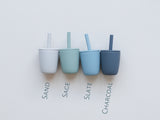 Mini Straw Cup - Silicone Straw Cup for Babies & Young Toddlers