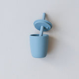 Mini Straw Cup - Silicone Straw Cup for Babies & Young Toddlers