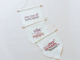 Daydream Believer Canvas Pennant