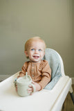 Sage Green Suns IKEA Antilop Highchair Cushion Cover - Wipeable, Highchair Accessories