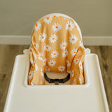 Daisy Floral Cushion Cover for IKEA Antilop Highchair: Wipeable, Highchair Accessories