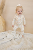 Little Pumpkin 2pc Bamboo Pajamas - Toddler and Kids Fall PJs