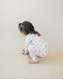 Pumpkin Posie Bamboo Pajamas: Fall Baby & Toddler PJs