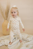 Little Pumpkin 2pc Bamboo Pajamas - Toddler and Kids Fall PJs