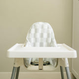 Greige Checker IKEA Antilop Cushion Cover