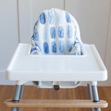 Blue Watercolor IKEA Antilop Cushion Cover