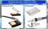 Image Digital-Controlled Thermostatic Soldering Iron with LCD Screen Display