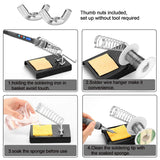 Image Digital-Controlled Thermostatic Soldering Iron with LCD Screen Display