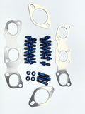 SPDZ1 Heavy Duty MLS Exhaust Manifold Gasket & Titanium Bolt Kit – VQ35HR / VQ35DE Nissan 350Z, 370Z, G35, G37, Q50, Q60