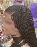Cornrow Braid Wig - Full Lace Side Part - Candy