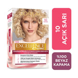 L'Oreal Excellence Creme Hair Color 10 Light Blonde