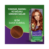 Wella Koleston Naturals 6/34 Copper Light Brown Hair Dye